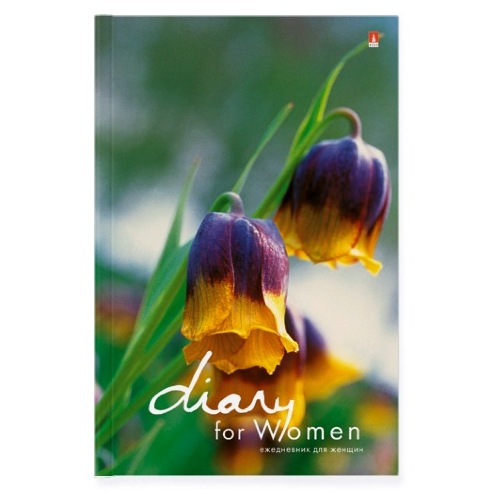 Ежедневник для женщин А5 "Цветы"  глян. лам.