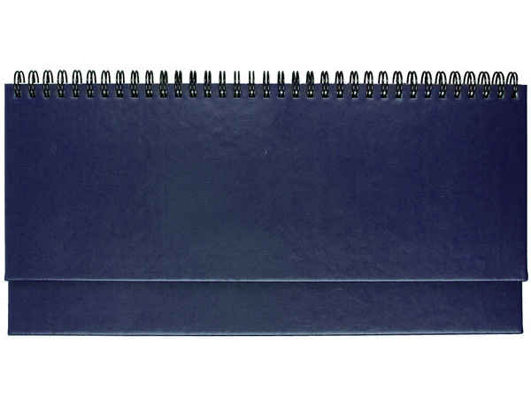Планинг недат "deVENTE. Bellagio" (310 ммx145 мм) 128 стр, темно-синий, кремовая бумага