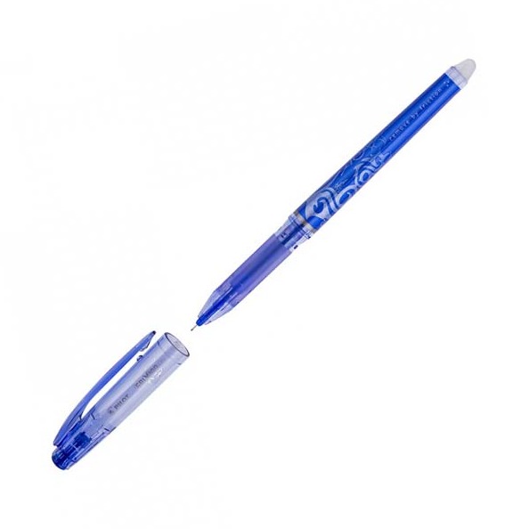 Ручка гелевая 0,5 мм стираемая Frixion Point, синяя
