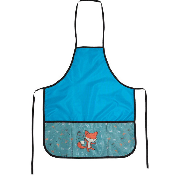 Фартук для труда 45*54 (M) 3 кармана "deVENTE. Foxy" водоотталкивающая ткань, с рисунком